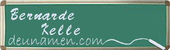 Bernarde Kelle Visitenkarte
